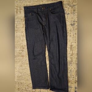 Robert Graham Men's Straight Dark Indigo Jeans